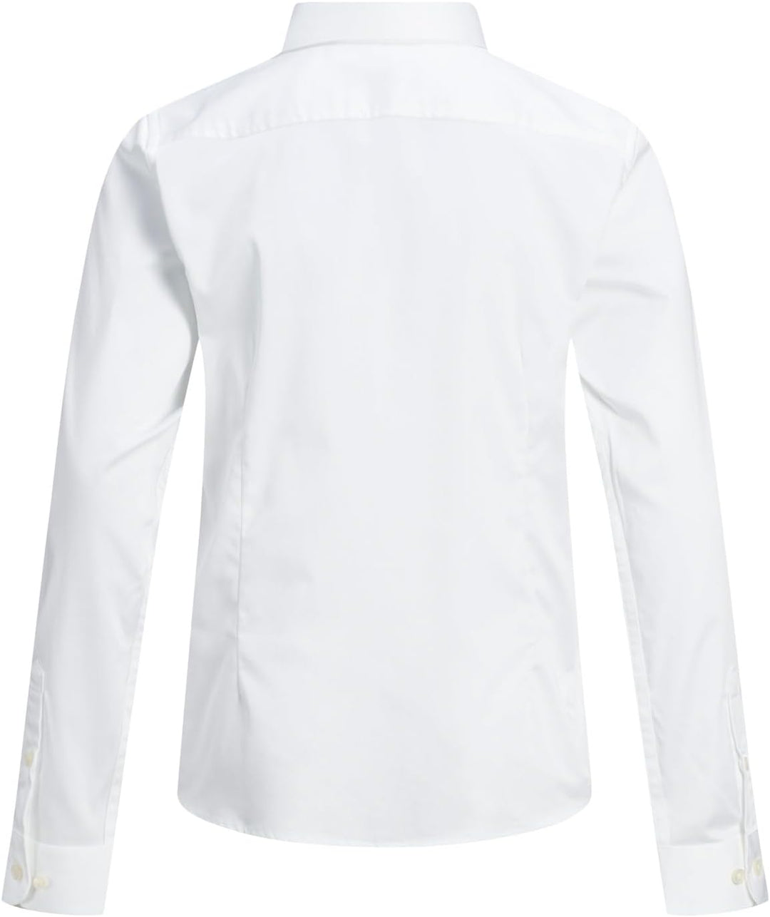 JACK & JONES Jungen Jprparma Shirt L/S Jr STS Hemd 128 Weiss, 128 Weiss