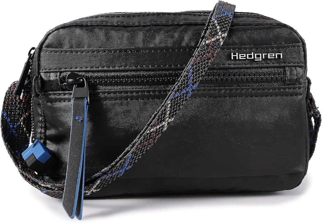 Hedgren Unisex Maia Tasche Schwarz (Creased Black), Schwarz (Creased Black)