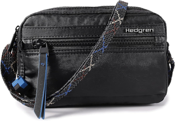 Hedgren Unisex Maia Tasche Schwarz (Creased Black), Schwarz (Creased Black)