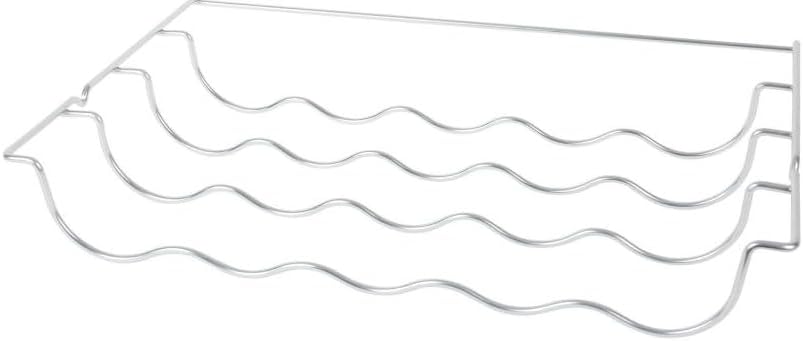 Flaschenablage für Kühlschrank kompatibel mit Bosch 00689254 Metallgitter für 5 Flaschen