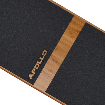 Apollo Longboard, Komplettboard mit High Speed ABEC Kugellagern, Drop Through, Freeride, Skaten, Cru