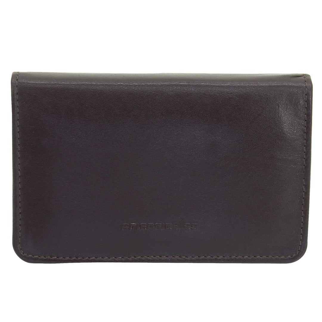 Friedrich|23, Maniküre-Set, 8 x 12 x 2 cm, 6-teilig, Leder, Etui mit Reissverschluss, Dunkelbraun, 7