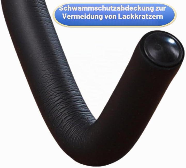 Wandmontierter Fahrrad-Parkständer, Fahrrad-Wandhalterung mit verstellbarem Winkel und Wandabstand,