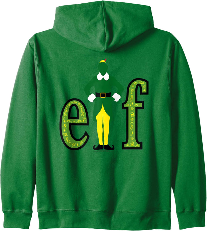 Elf Elf Logo Weihnachten Kapuzenjacke