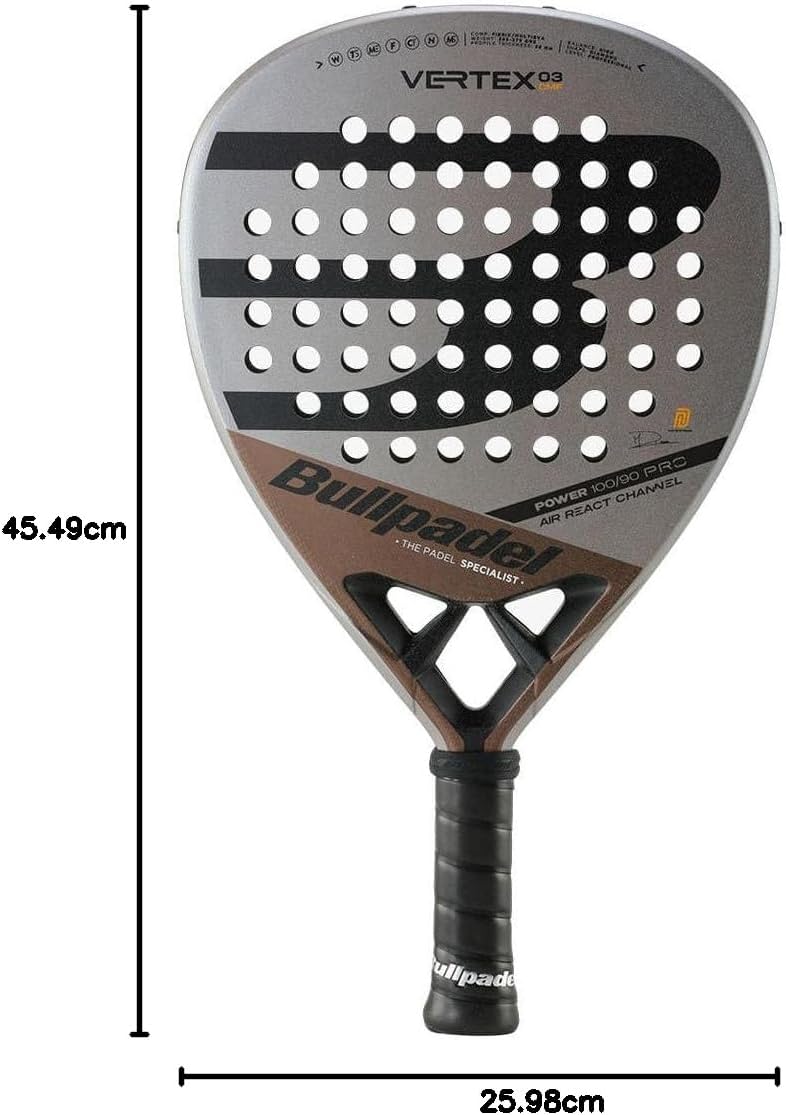 Bullpadel Vertex 03 Comfort 23 Herren-Schläger, Mehrfarbig, Einheitsgrösse