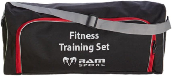 RAM Sports - Top Koordinationstraining Set für Indoor Outdoor Training - 6X Hürden, 5m Trainingsleit