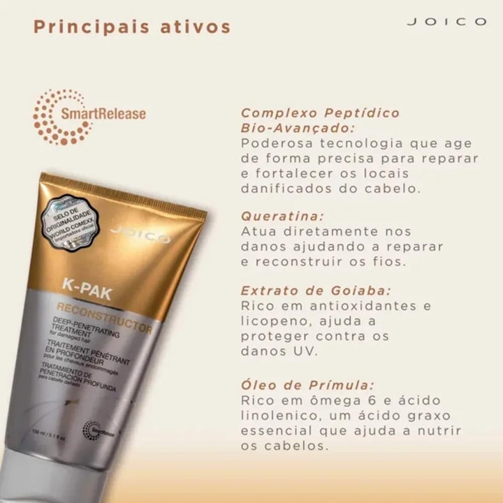 Joico K-Pak Tief Durchdringender Haarrekonstruktor, 150 ml