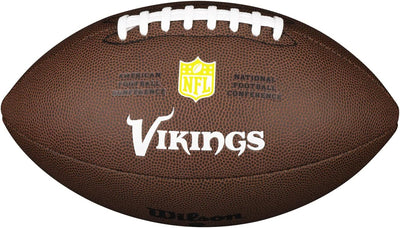 Wilson Sporting Goods NFL Team Logo Composite Fussball Minnesota Vikings, Minnesota Vikings