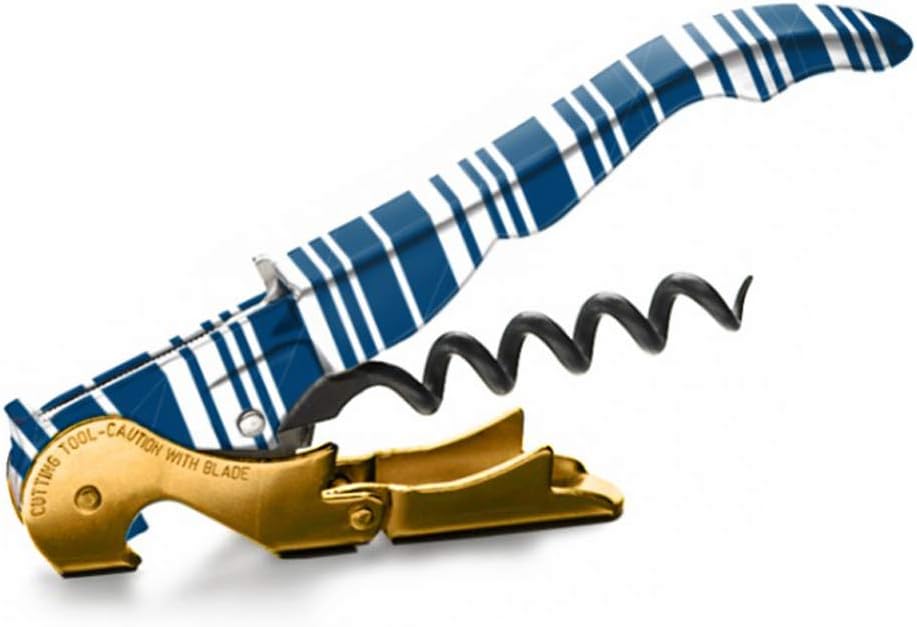 Pulltap's Korkenzieher, gestreift, Blau (Raya Mari), Blau (Raya Mari)