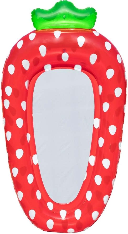 Bestway Sweet Summer Pool Liege Luftmatratze Wasserhängematte für Kinder (Luftmatratze Erdbeere)