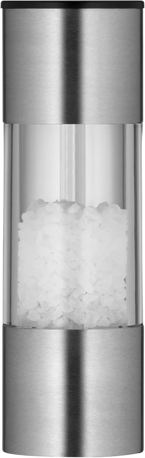 WMF Minimühle Cromargan Edelstahl rostfrei Acrylglas Handwäsche & Sektflaschenverschluss passt auf j