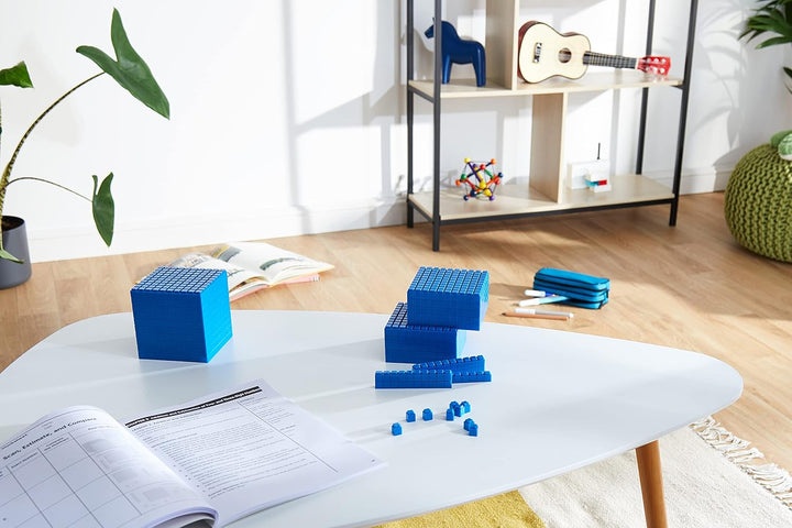 Learning Resources Zusammensteckbare Zehnersystem-Stäbe, Anfänger-Set aus Kunststoff