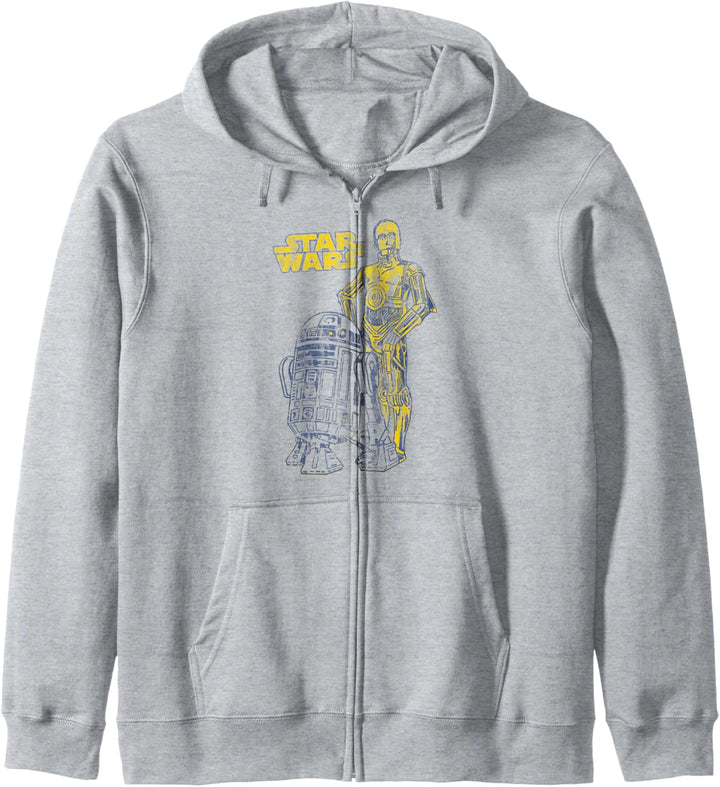 Star Wars Oversized Droid Friends Kapuzenjacke