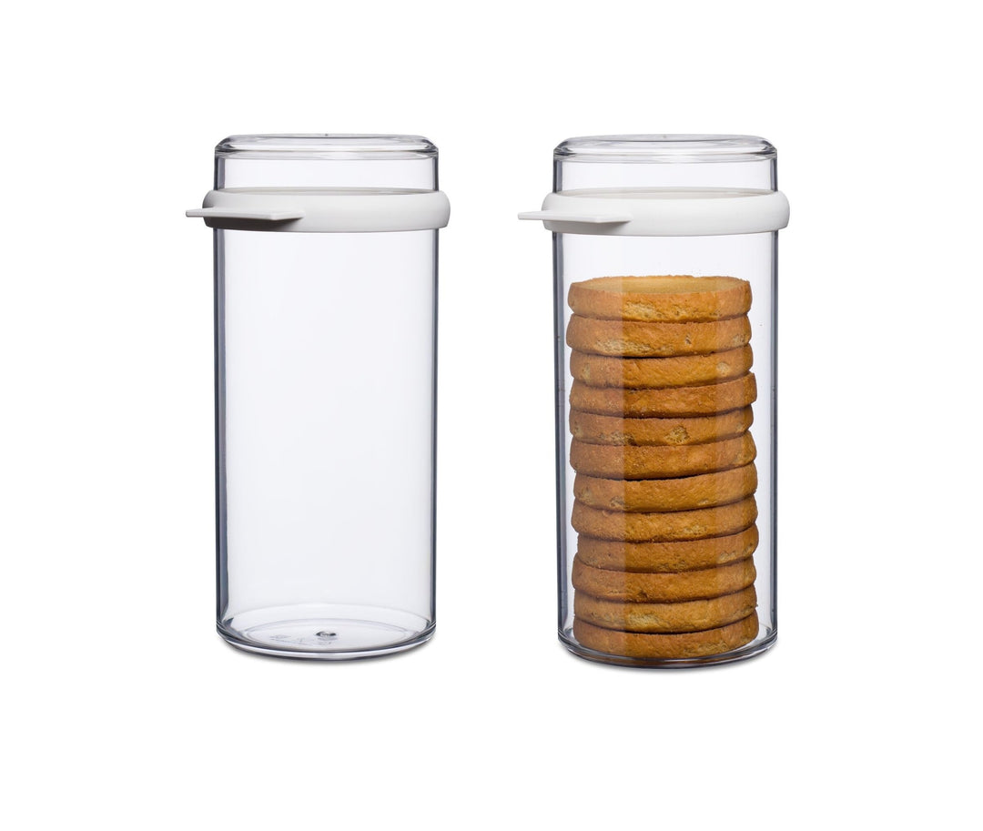 Mepal - Zwiebackdose Stora Duo Pack - Luftdichte Aufbewahrungsbox für Zwieback - Luftdichter Aufbewa