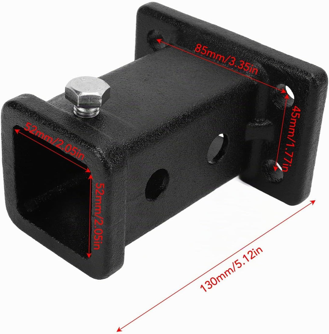 Anschraubbarer Anhängerkupplungsempfänger, 2 Zoll Anschraubbares Empfängerrohr, Anhängerkupplungsemp
