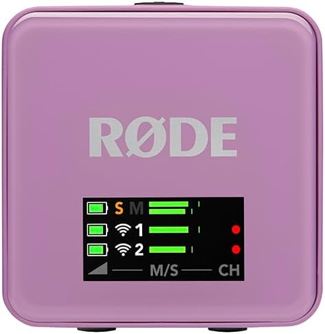 RØDE Wireless GO (Gen 3) – Kompakter kabelloser Mikrofon – Kristallklarer Klang, 32-Bit Float Aufnah