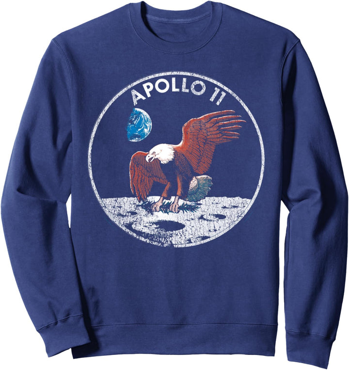 NASA Apollo 11 Vintage Eagle Emblem Sweatshirt
