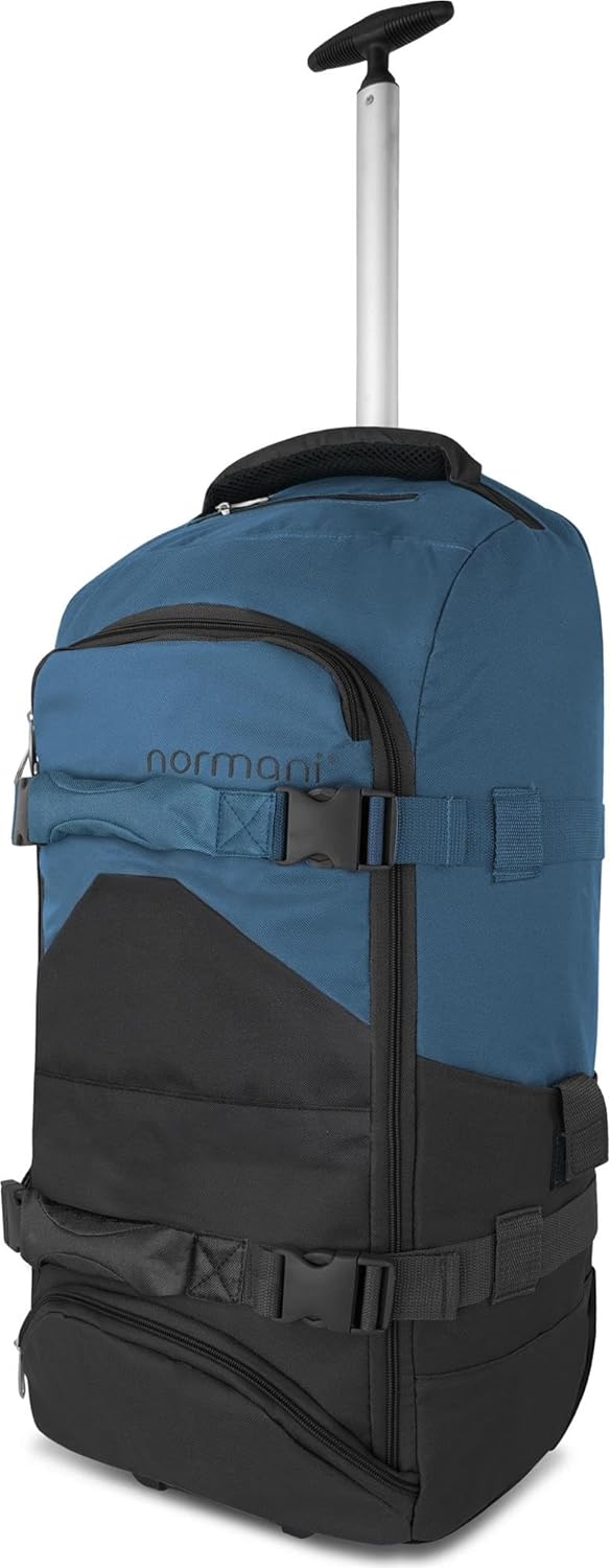 normani Reisetasche Trolley mit Rucksackfunktion 90 Liter - Backpacker mit Frontloader praktischer R