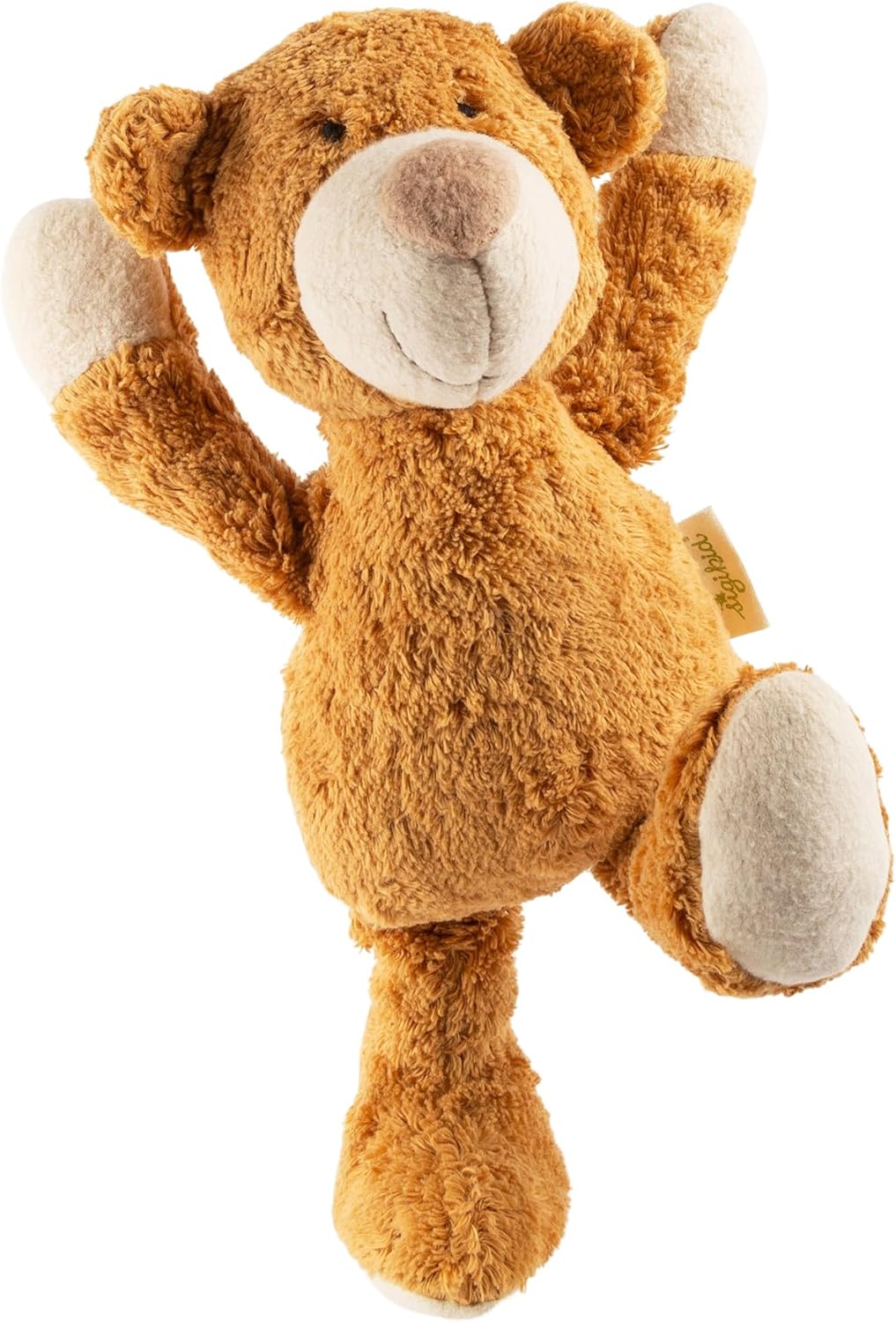 SIGIKID 39521 Kuscheltier Bär Green Mädchen und Jungen Babyspielzeug empfohlen ab Geburt braun Bär/B