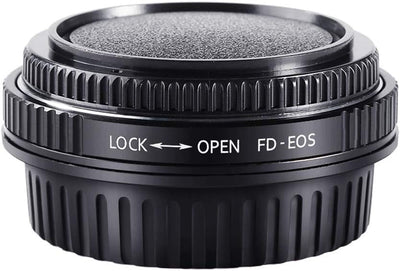 K&F Concept FD-EOS Objektivadapter Adapter Canon Objektiv Adapterring für Canon FD FL Objektiv an Ca