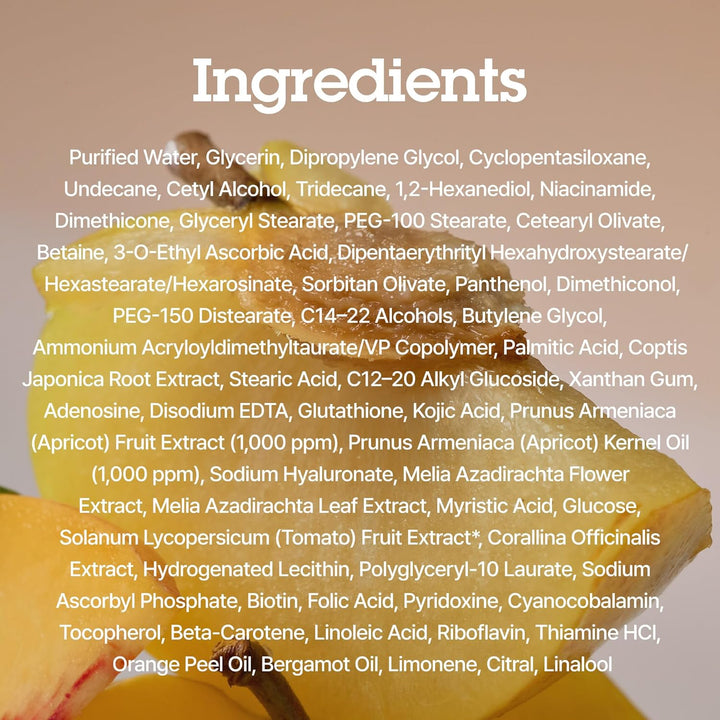 BLITHE Gold Aprikose Niacinamid Creme Glass Skin - Korean Skincare Glow Tagescreme für reife Haut, N