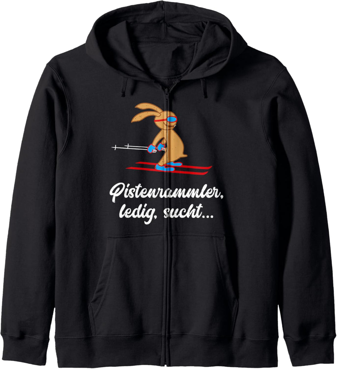 Apres Ski Party, Hüttengaudi, Pistensau, Pistenrammler Kapuzenjacke