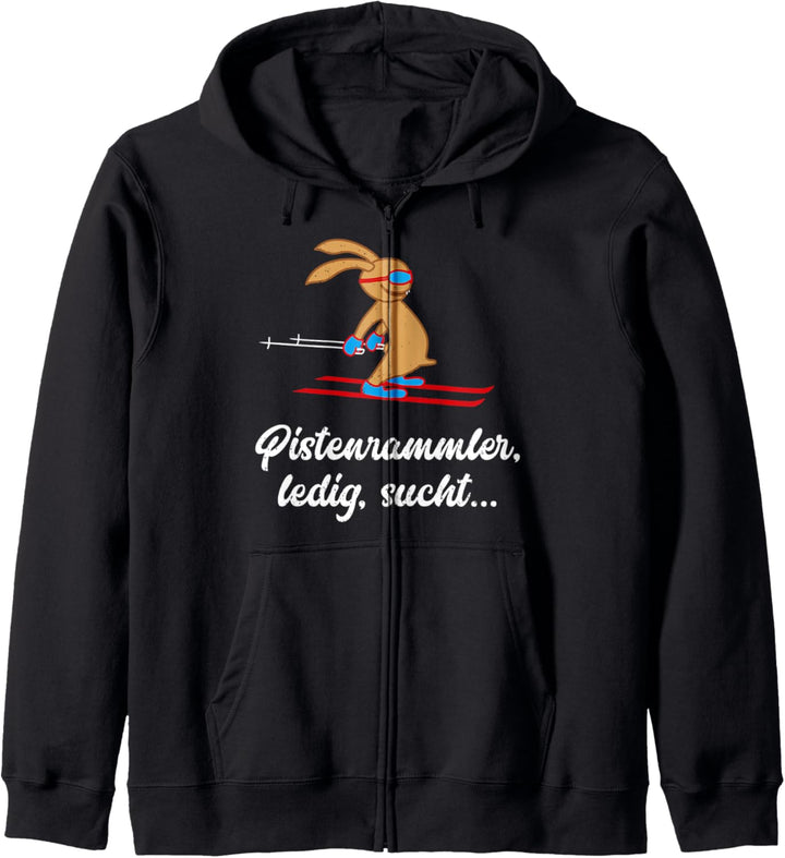 Apres Ski Party, Hüttengaudi, Pistensau, Pistenrammler Kapuzenjacke
