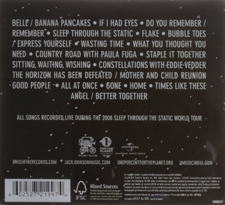 En Concert, Audio-CD