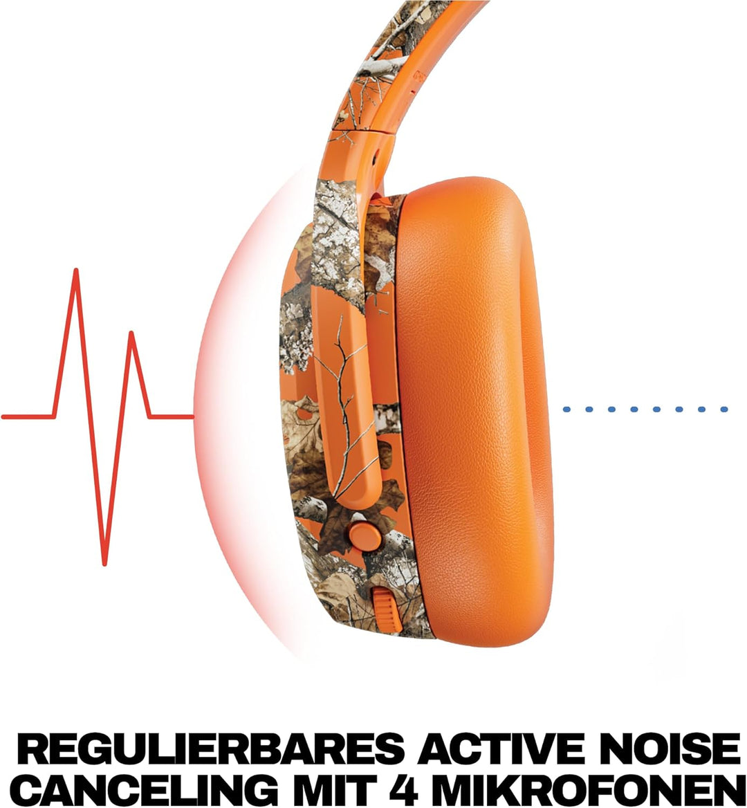 Skullcandy Crusher ANC 2 Wireless Bluetooth Over-Ear-Kopfhörer, Multisensorischem Bass, Active Noise