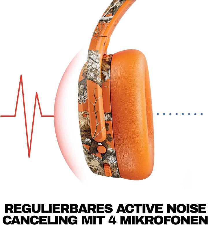 Skullcandy Crusher ANC 2 Wireless Bluetooth Over-Ear-Kopfhörer, Multisensorischem Bass, Active Noise