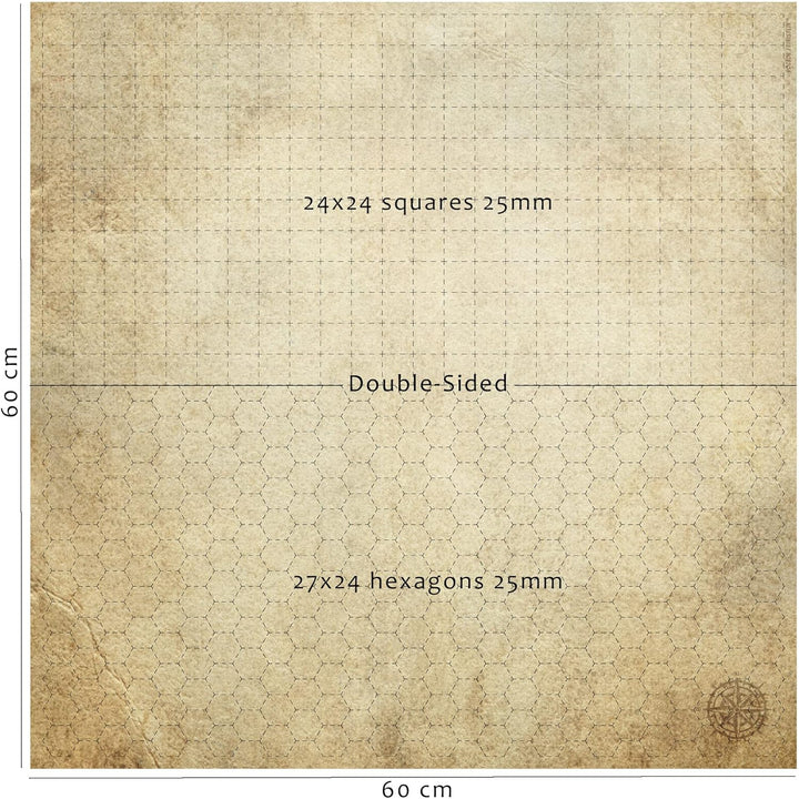 Summoning Dungeon Grid Board| UNENTBHRLICHES Rollenspiele – Kriegsspiele - Brettspiele Accesorie | K