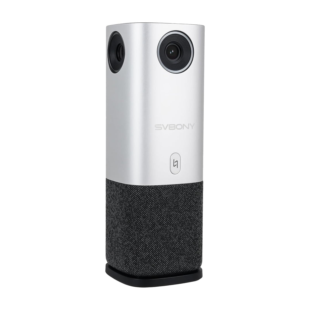 SVBONY SVN A1 360° All-in-One-Videokonferenzkamera, KI-Sprechererkennung, 4-Mik 360°-Sprachaufnahme,