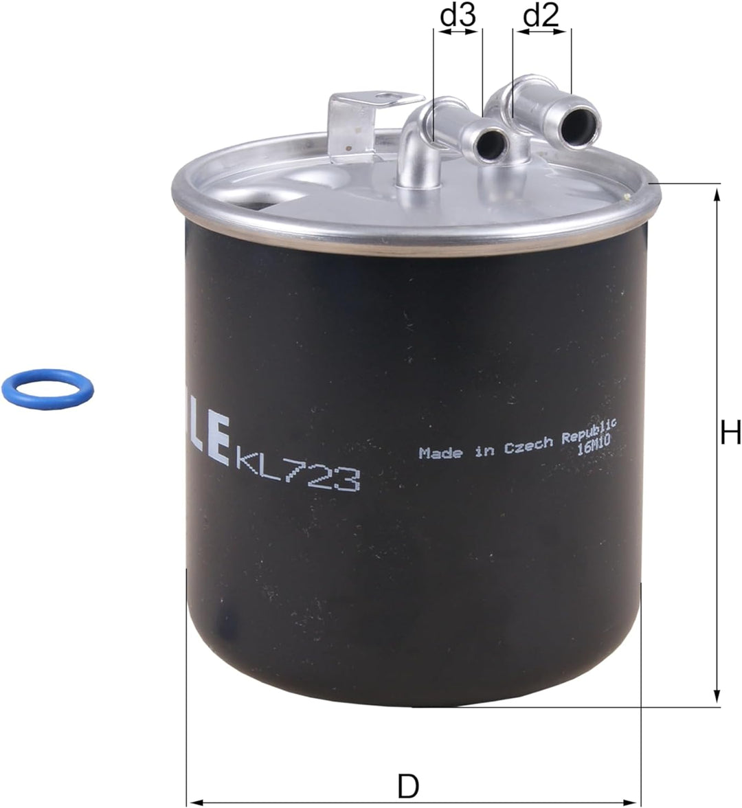 MAHLE KL 723D Kraftstofffilter