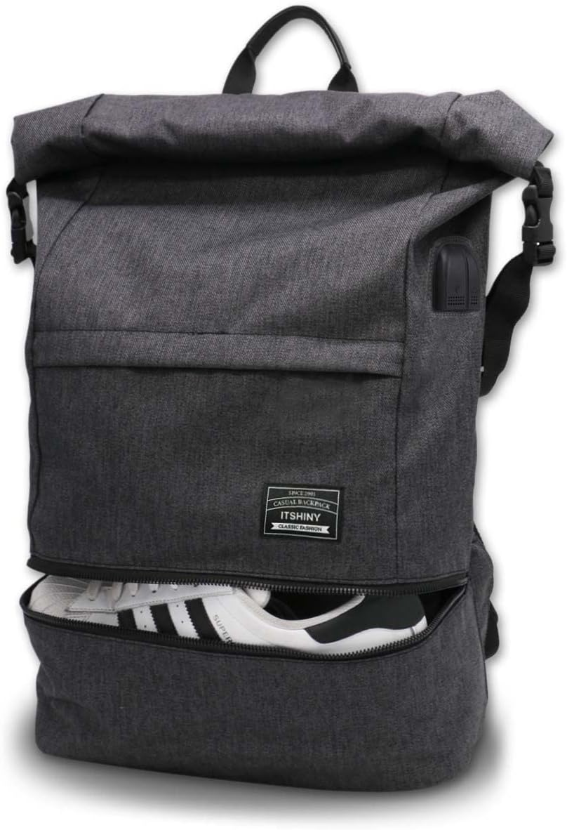 ITSHINY Sporttasche für männer Frauen, Umhängetasche für das Fitnessstudio, Reiserucksack,Gym Bag 3