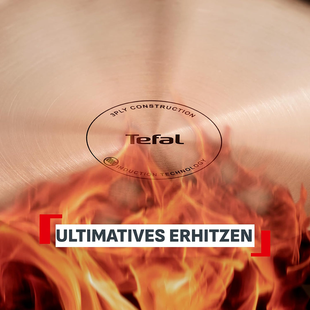 Tefal Master Mesh Keramik-Bratpfanne, 28 cm, HybridMesh-Technologie, kratzfeste Oberfläche, ultimati