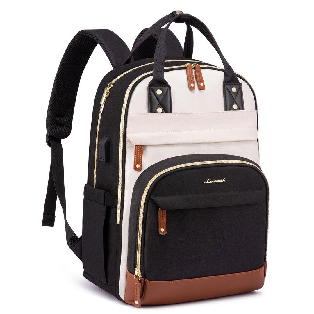 LOVEVOOK Rucksack Damen Gross Laptop 17 Zoll Wasserdicht Schulrucksack Mädchen Teenager Schultasche