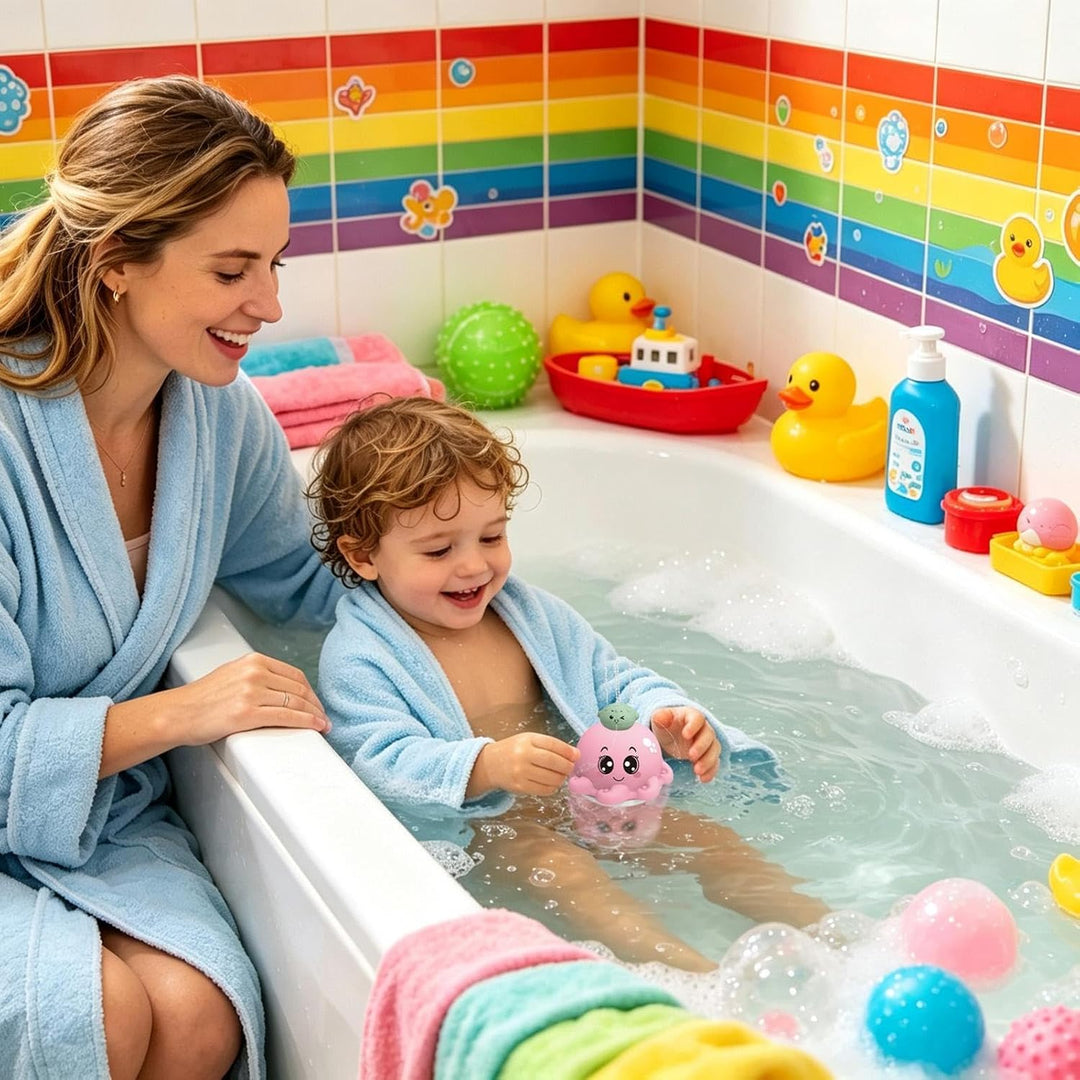 Wasserspielzeug Elektrische niedliche auslaufsichere -Fontäne | Badespielzeug Sprinkler für Outdoor-