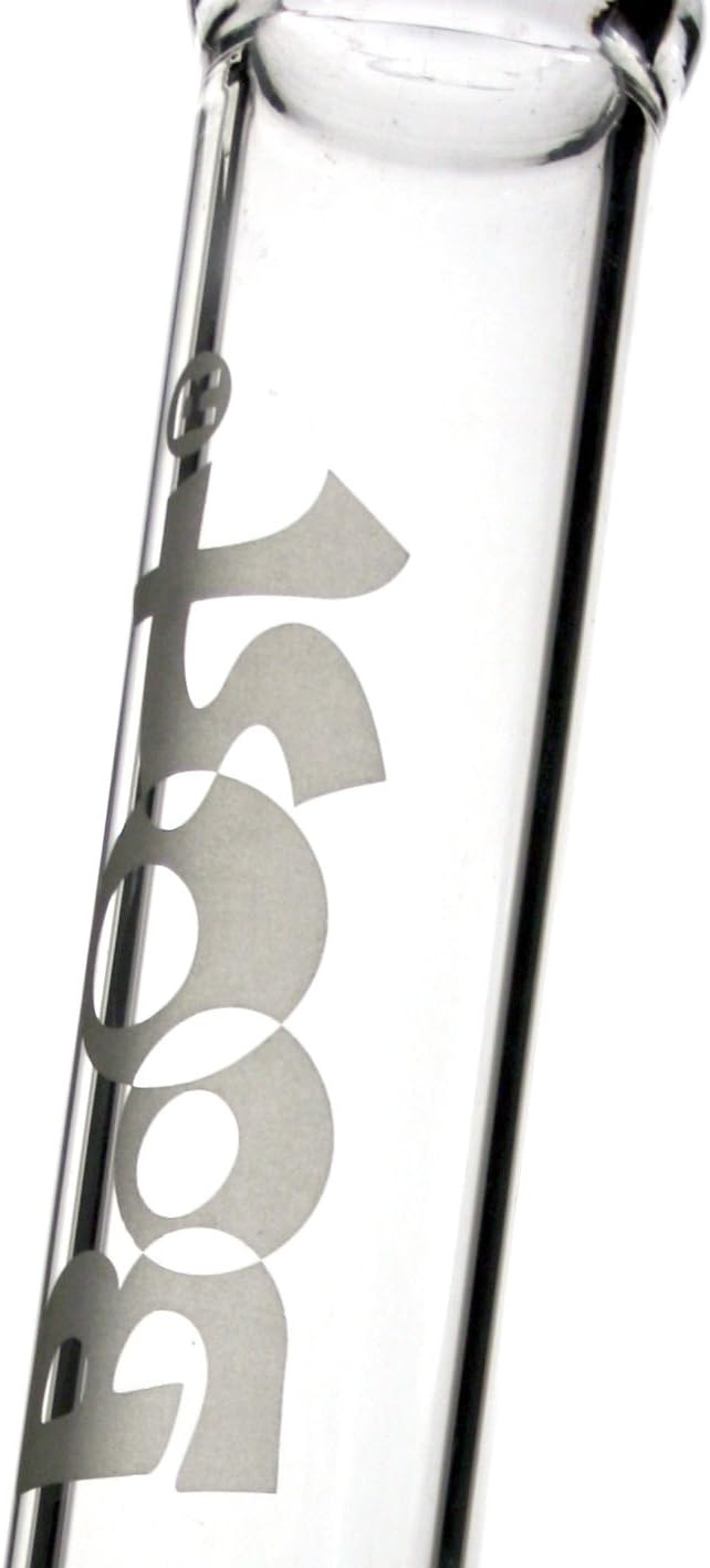 Boost Bong Eisbong mit gebogenem Rauchrohr - 38 cm, 18,8 mm - Head&Nature Bong-Kollektion