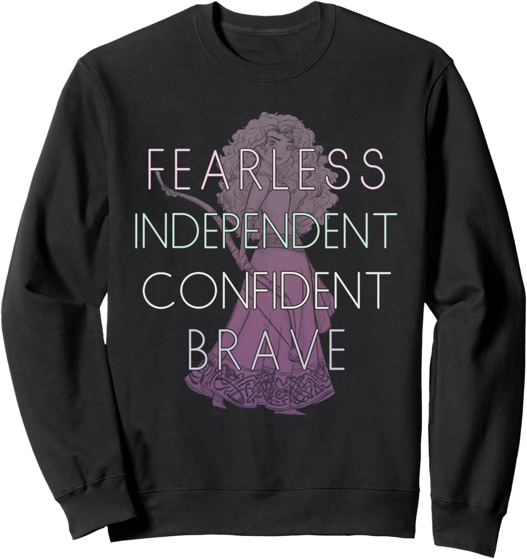 Disney Brave Merida Fearless Independant Sweatshirt