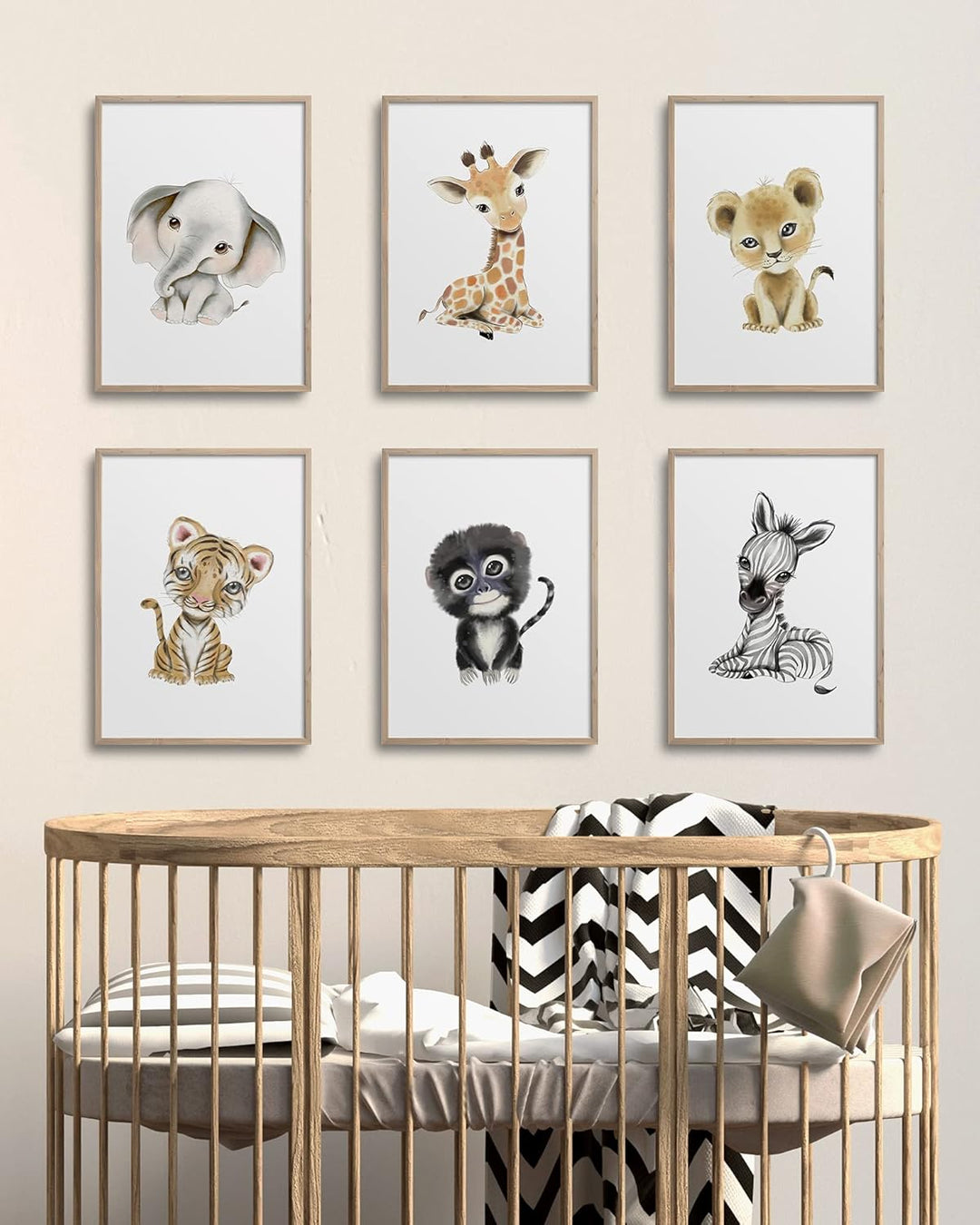 Hambient Poster Kinderzimmer - Bilder Babyzimmer Deko, Junge, Mädchen - Wandbilder, Kinderposter, De