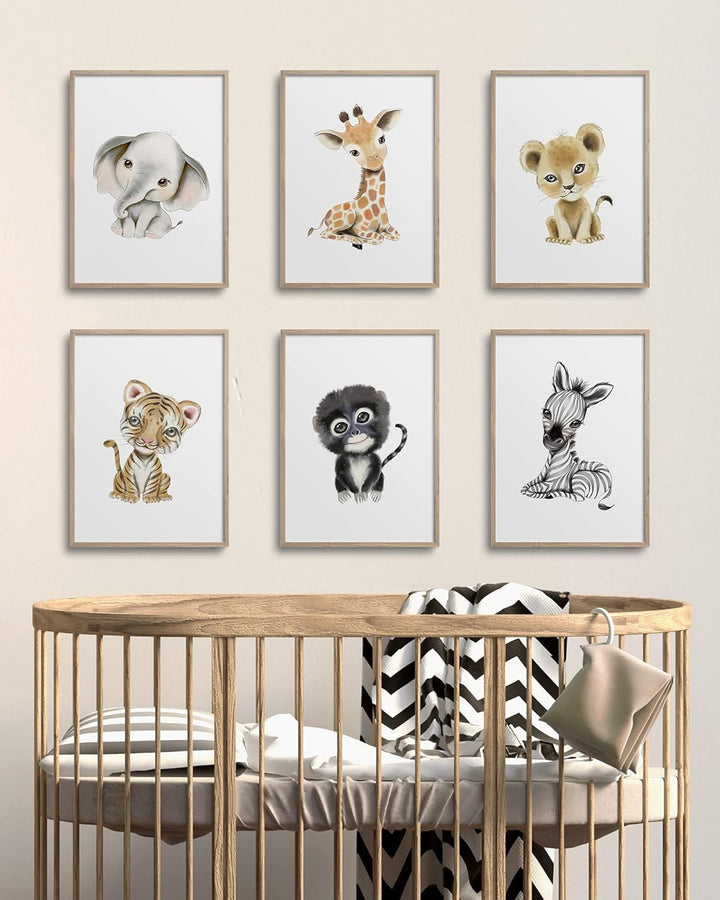 Hambient Poster Kinderzimmer - Bilder Babyzimmer Deko, Junge, Mädchen - Wandbilder, Kinderposter, De