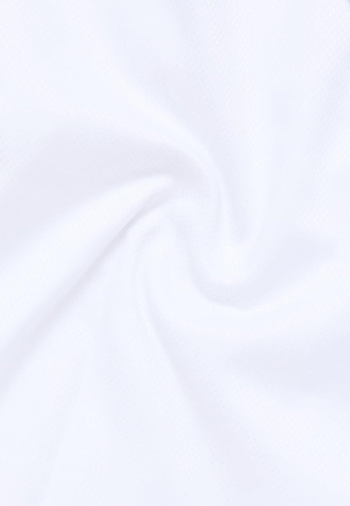 ETERNA Herren Struktur-Hemd MODERN FIT 39 Weiss, 39 Weiss