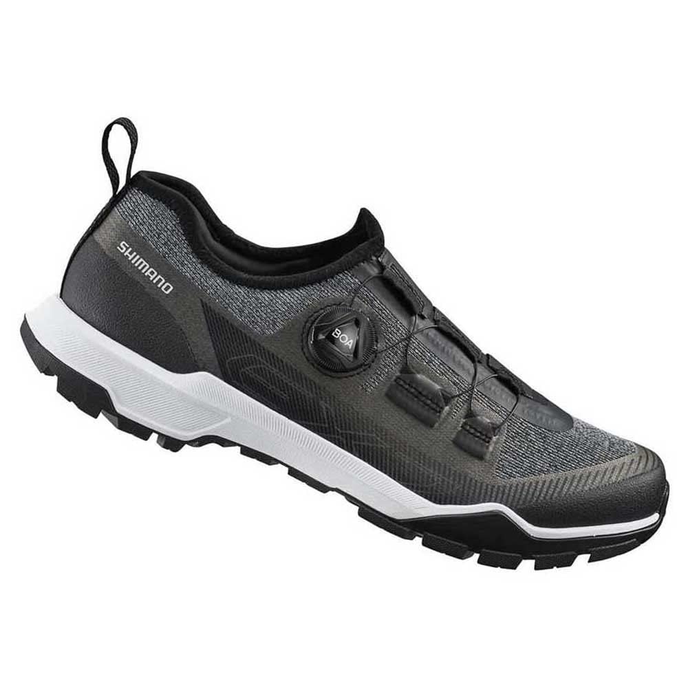 SHIMANO Unisex Bex700l47 Schuhe EX7 (EX700), Schwarz, Grösse 47