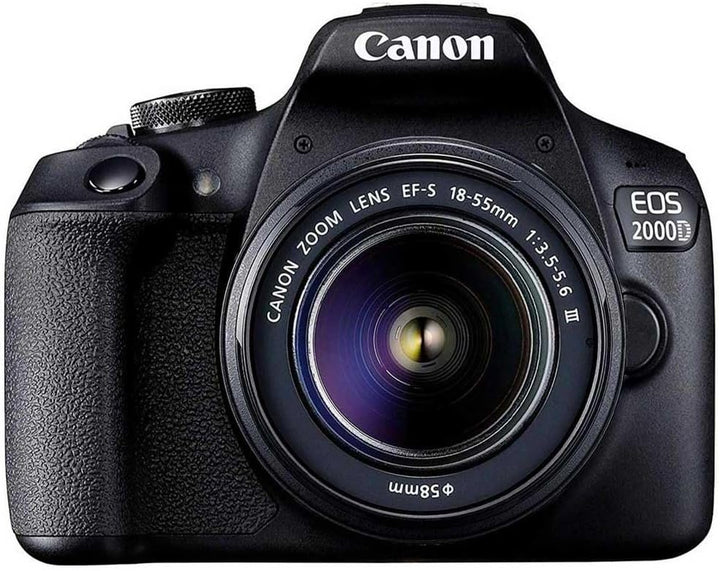Canon EOS 2000D BK 18-55 is + SB130 + 16GB EU26 SLR-Kamera-Set, 24,1 MP, CMOS 6000 x 4000 Pixel, Sch