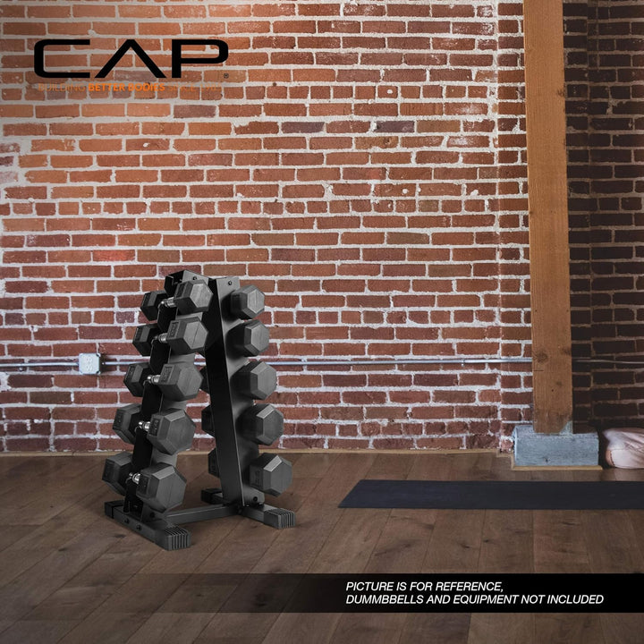 Cap Langhantelablage, A-Rahmen, Schwarz A-Frame Hantelablage Color Series, A-Frame Hantelablage Colo
