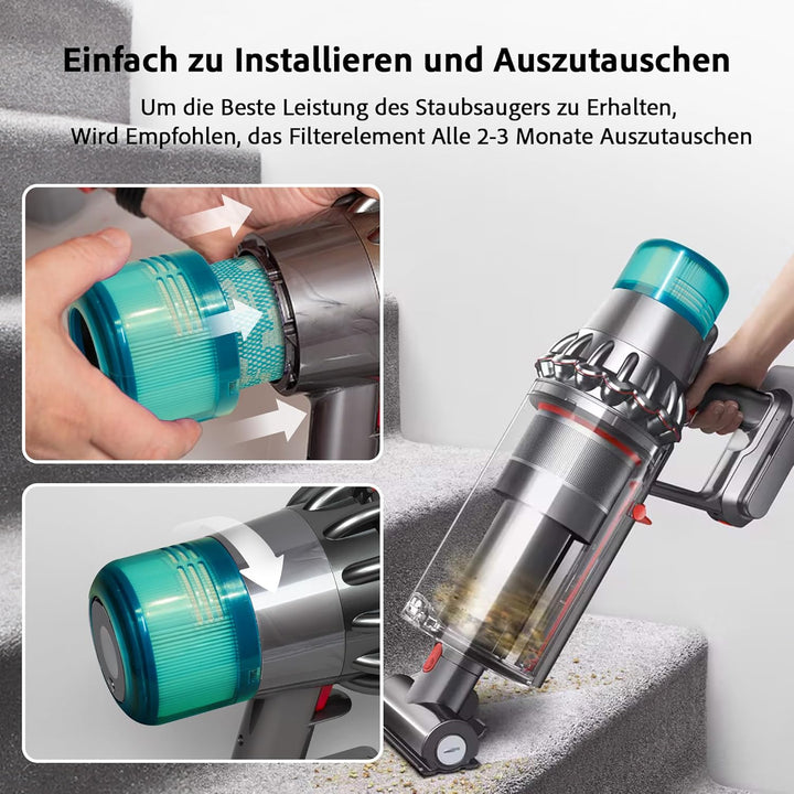 Cheerhom Filter für Dyson V11, 2 PCS Ersatzfilter für Dyson V11 V15 SV14 SV17 SV22 Detect Absolute S