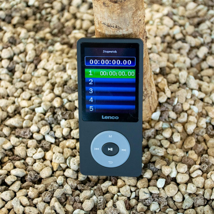 Lenco Xemio-860BK - MP3/MP4-Spieler mit Bluetooth und 8 GB internem Speicher - Schwarz, Schwarz
