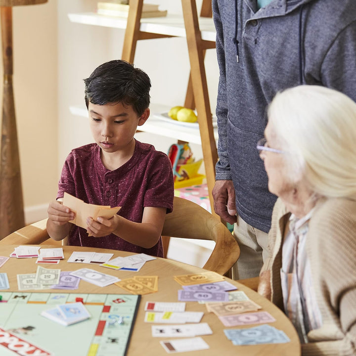 Monopoly Classic Brettspiel mit neuen General Fondkarten ab 8 Jahren Niederländische Fassung