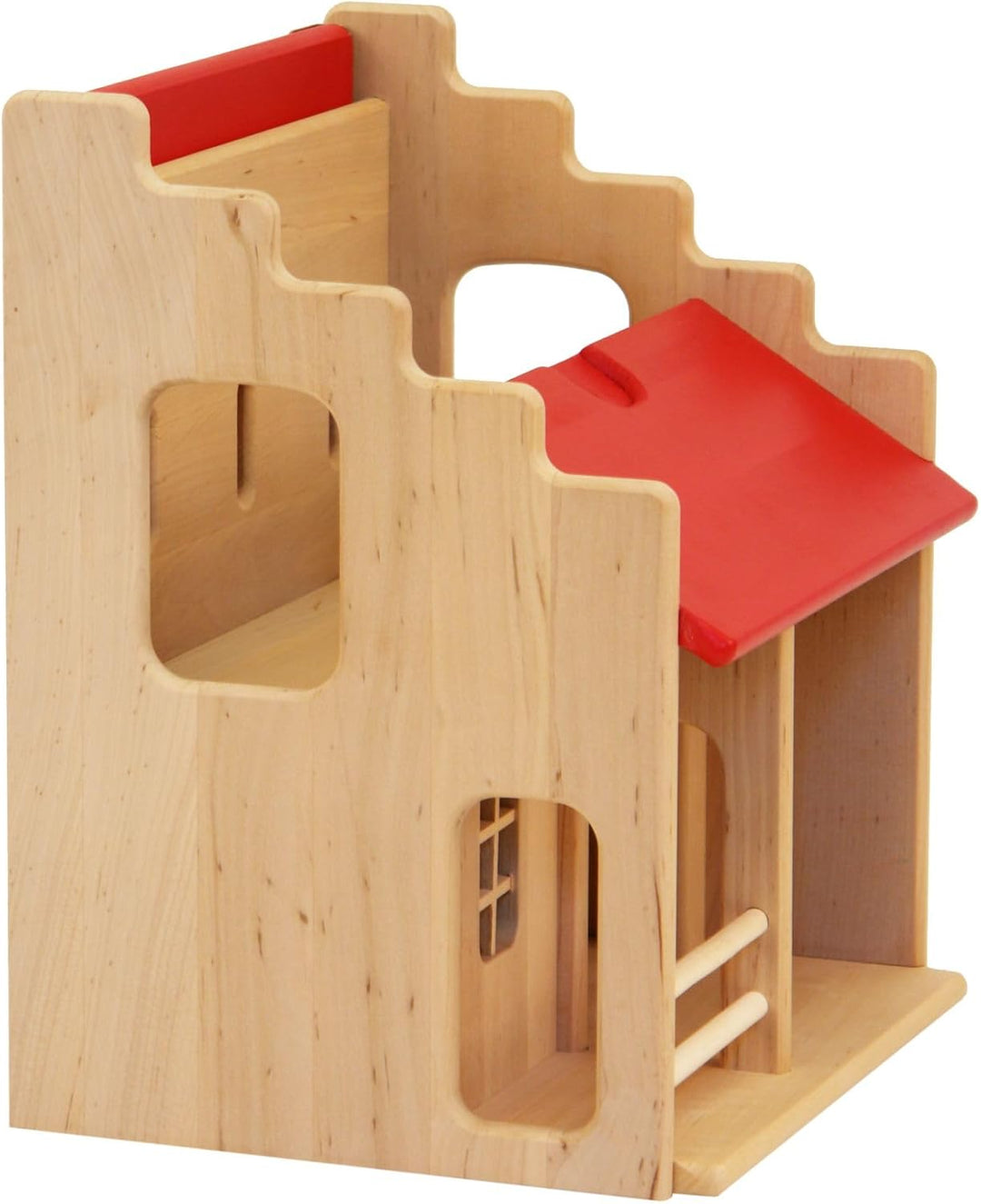 Erst-Holz 931-1250 Drewart Ritterhaus klein als Zubehör für Ritterburg