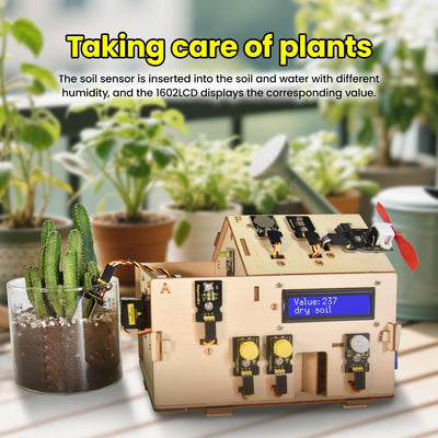KEYESTUDIO Smart Home Kit Ultimate Starter Kit, Kompatibel mit Arduino IoT Vollständigster Elektroni
